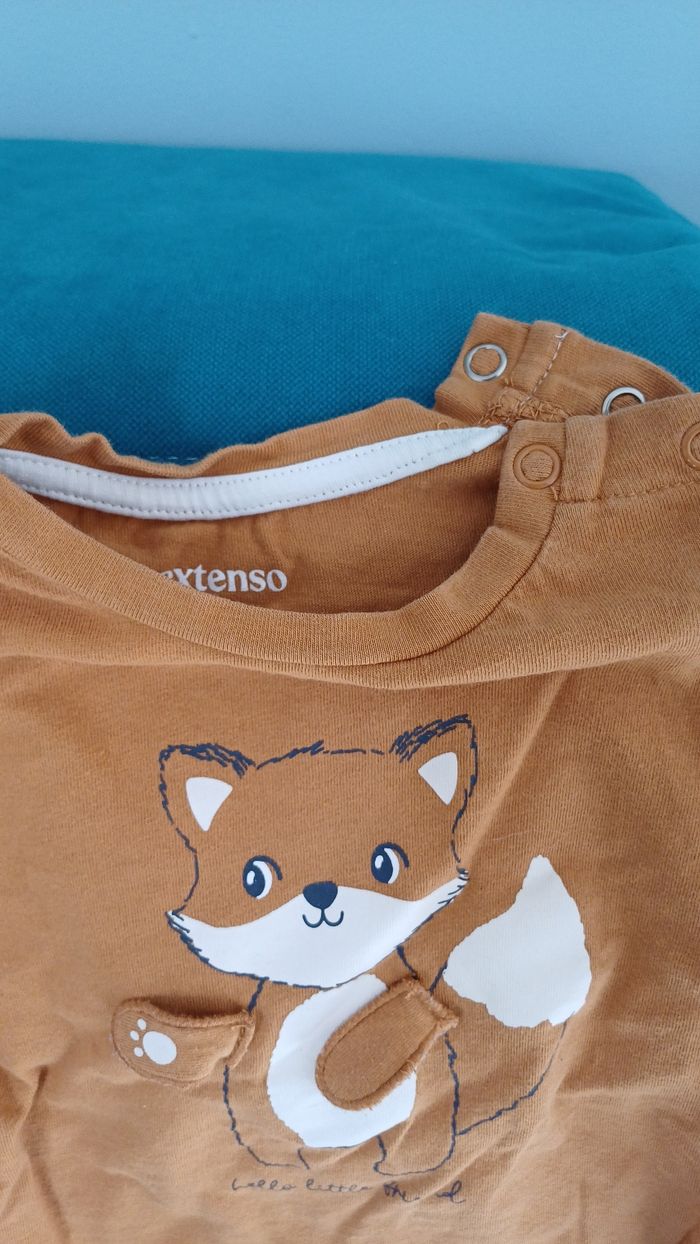 2 hauts a manches longues In Extenso 12 mois - photo numéro 3