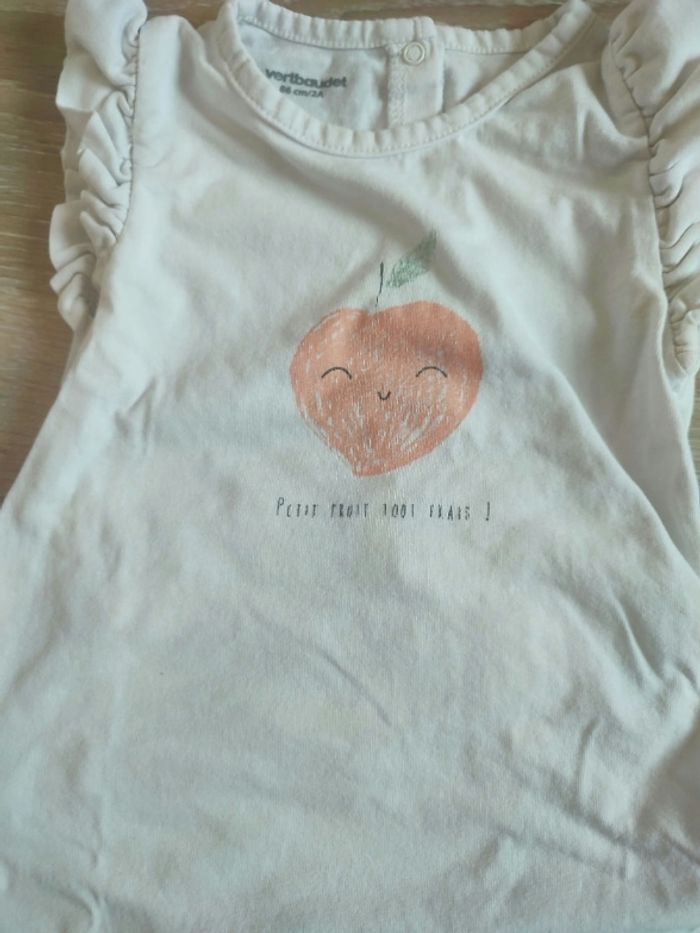 Lot de combishorts, Vertbaudet pour bébé fille, taille 2 ans - photo numéro 2