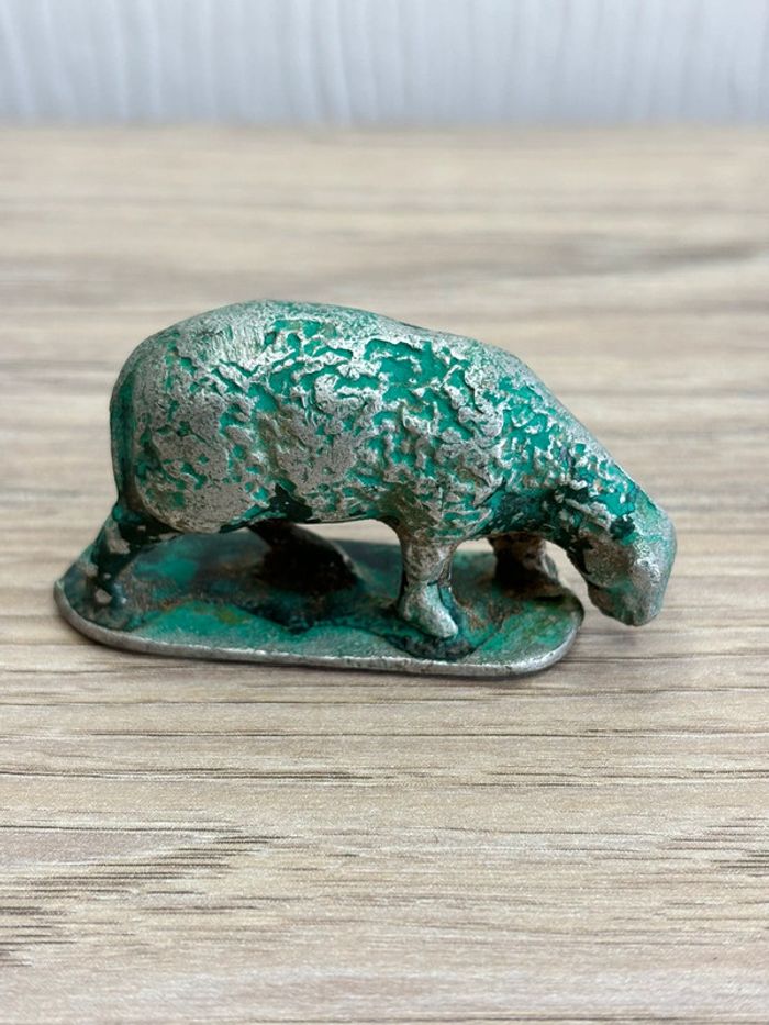 Figurine jouet ancien mouton 1/32 quiralu , animaux ferme