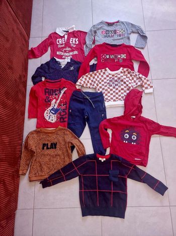 Lot vêtements garçon 