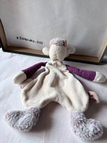 Doudou plat vache les cousins du moulin moulin Roty 