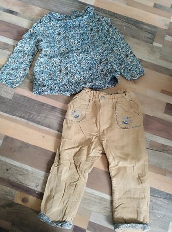 Ensemble sergent major taille 24 mois