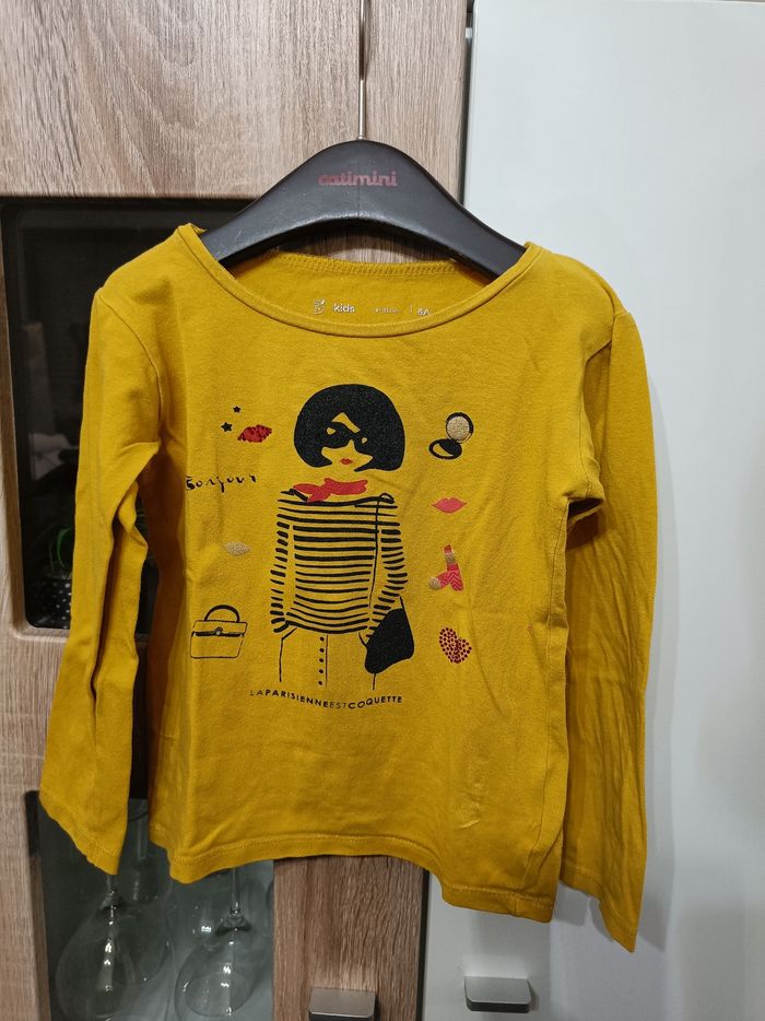 Haut manches longues 5 ans