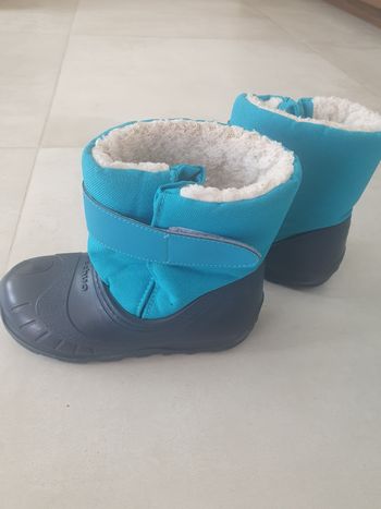 P 26 27 botte fourrée neige ski Oxylane