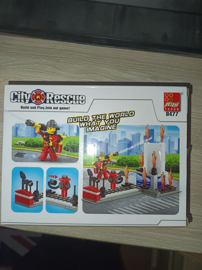 🎁 Lot 2 Sets Neufs SCELLES CITY RESCUE (0477 & 0352) - photo numéro 6