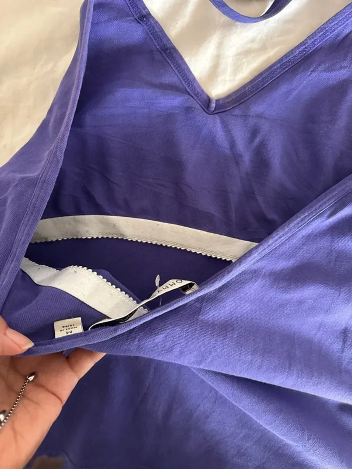 Haut dos nu tommy hilfiger taille M - photo numéro 7