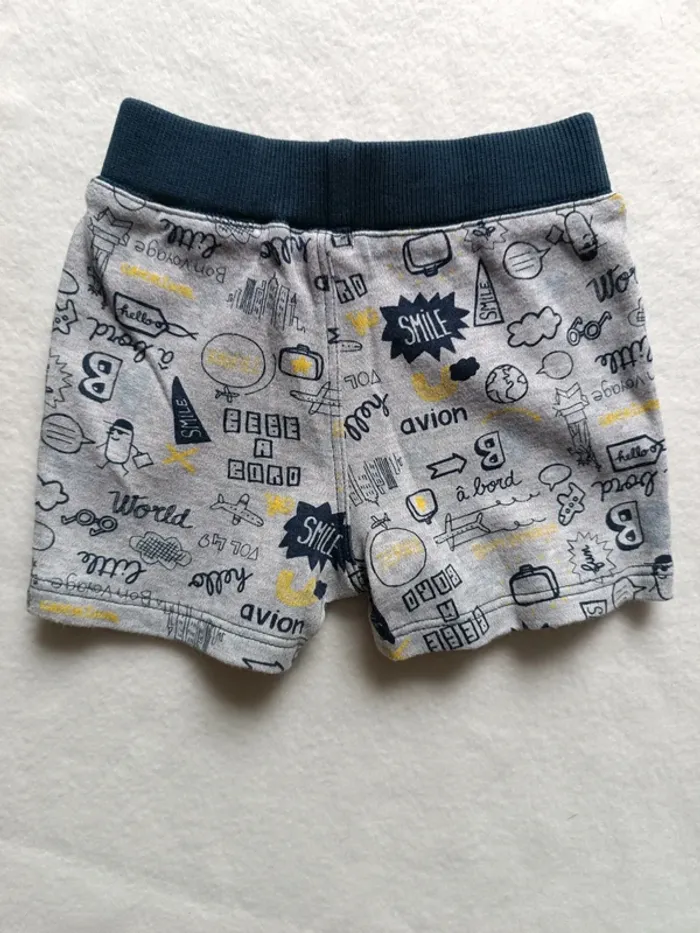 Short molleton bébé garçon taille 9 mois - photo numéro 2