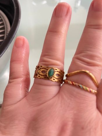 Lot de deux magnifiques bagues réglables ou vendue à l unité 