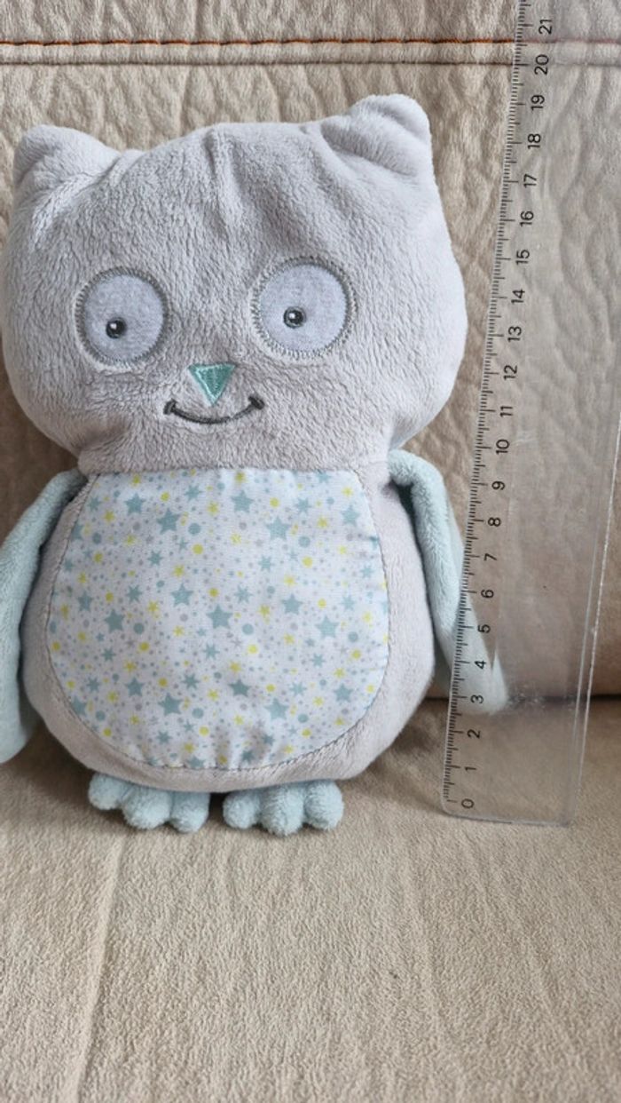 Peluche chouette Arthur et lola - photo numéro 2