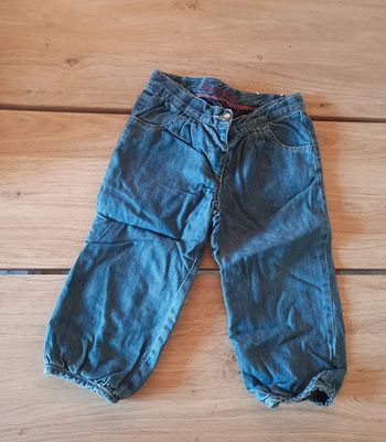 Jean large type sarouel bébé fille 24 mois Bout'chou