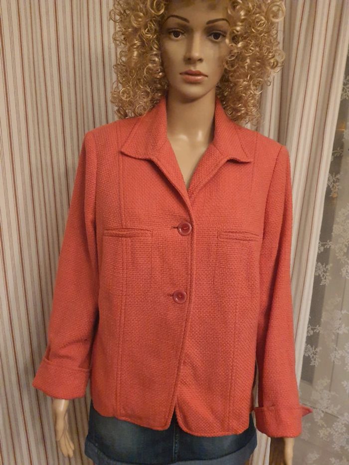 Blazer Mayerline  be fr 46 viscose et coton - photo numéro 17