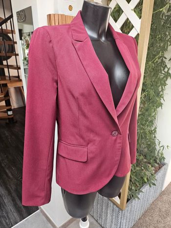 Stradivarius blazer bordeaux taille M