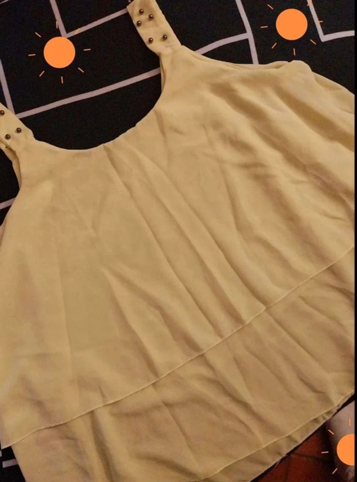 Jolie.haut jaune TU - photo numéro 2