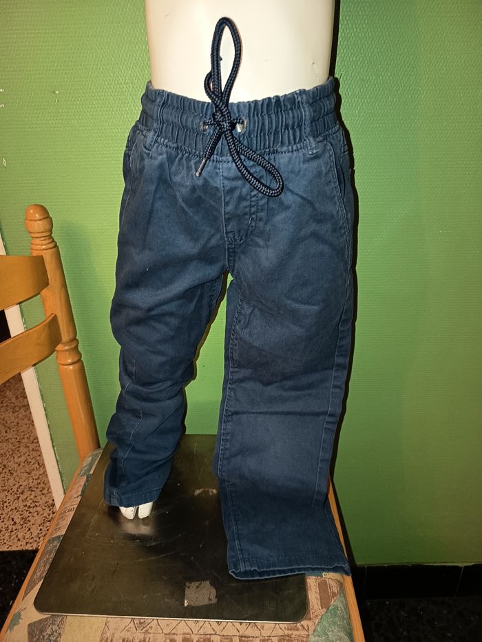 Pantalon bleu marine