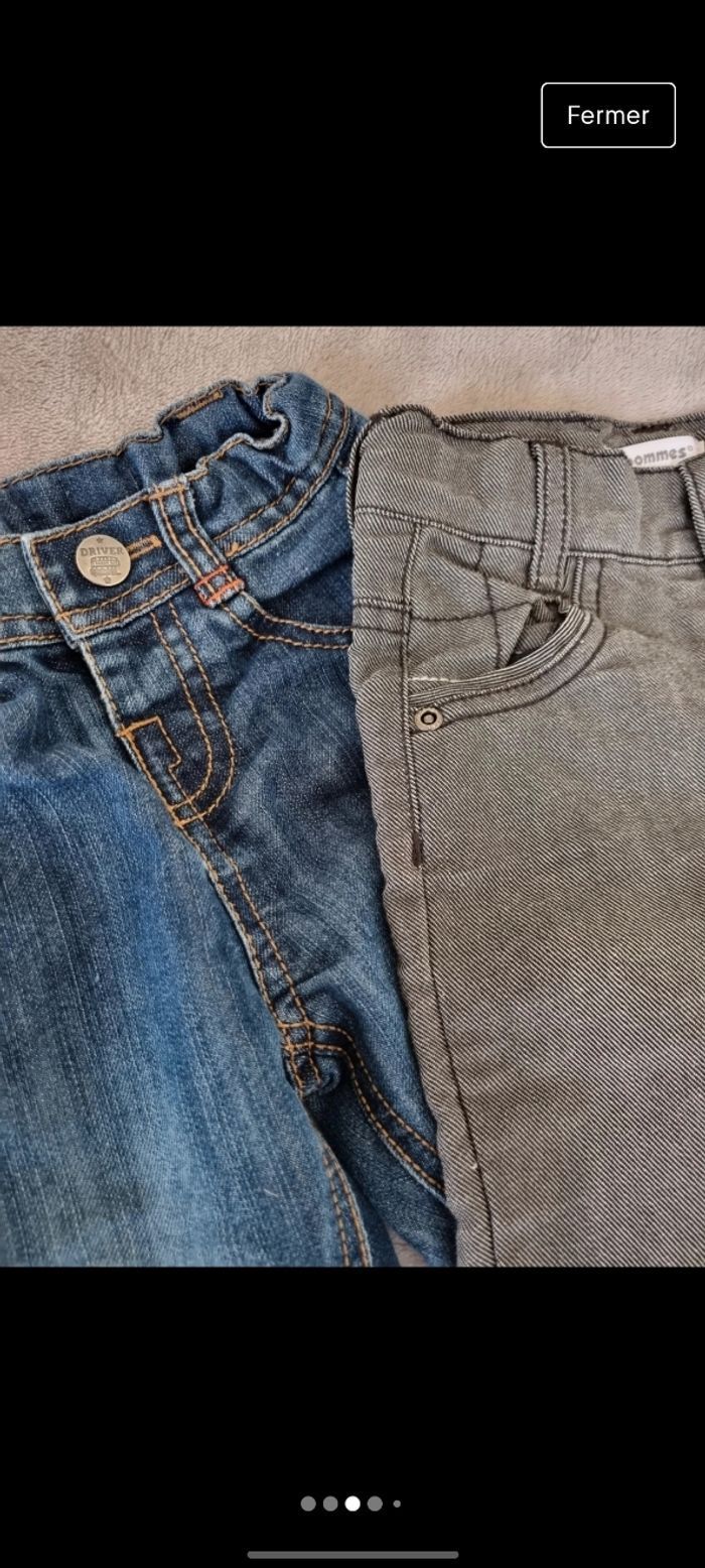 Lot 4 pantalons 6 mois - photo numéro 3