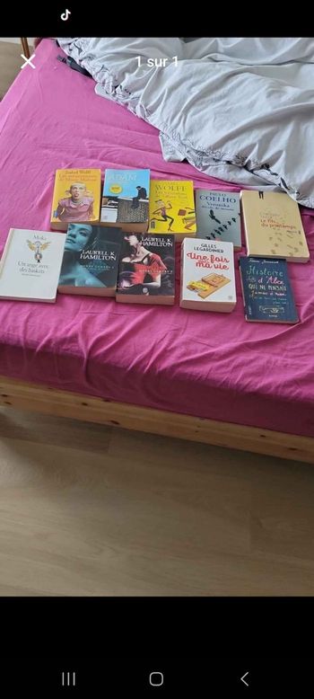 Lot de 10 livres 