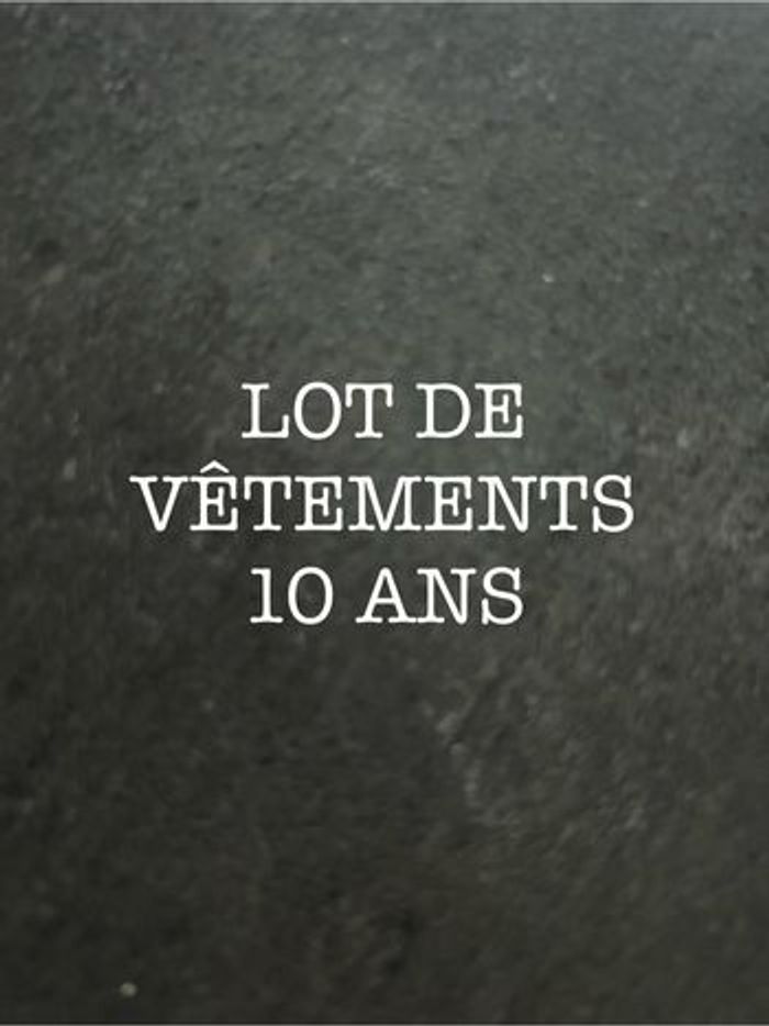 Lot fille