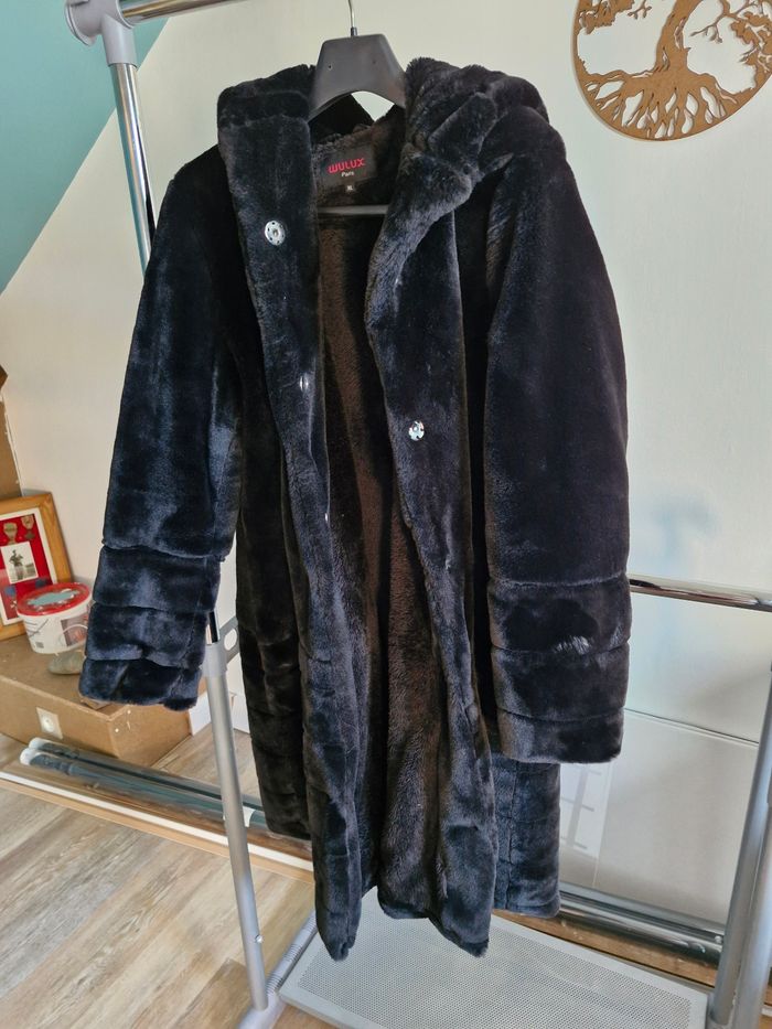Manteau fausse fourrure - photo numéro 4