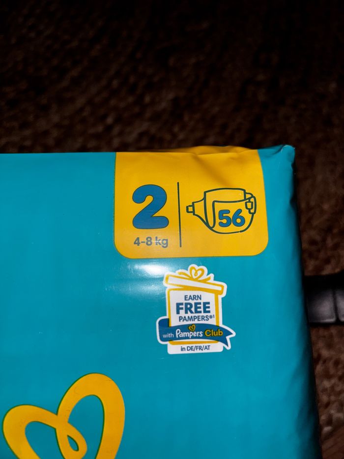 Maxi-Pack De 112 Couches Pampers Baby-Dry Neuf Dans L’emballage. - photo numéro 2