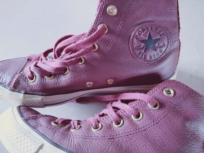 Converse cuir 38 - photo numéro 2