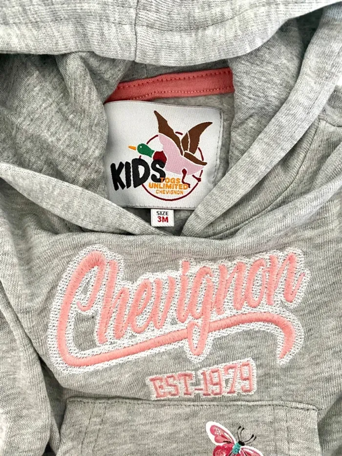 Ensemble jogging avec doudoune Chevignon taille 3 mois comme neuf - photo numéro 10