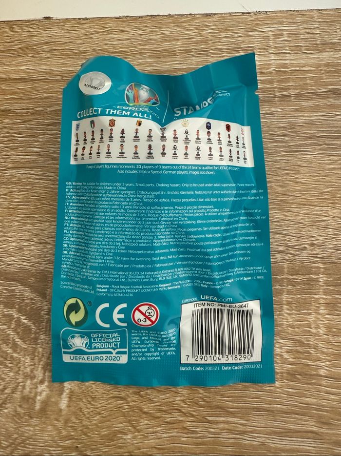 Lot de 9 figurines «UEFA Euro 2020» - photo numéro 3