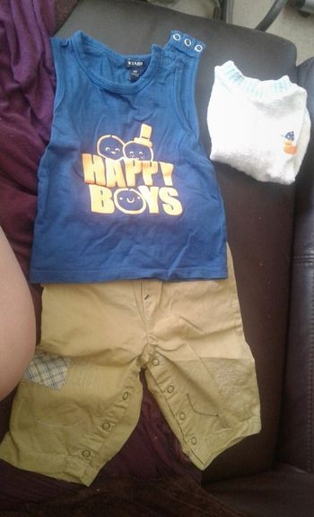 Ensemble été garçon 6mois