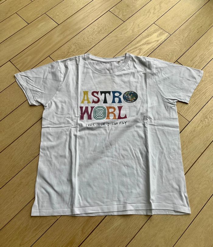 Tee shirt imprimé astroworld travis scott - photo numéro 8