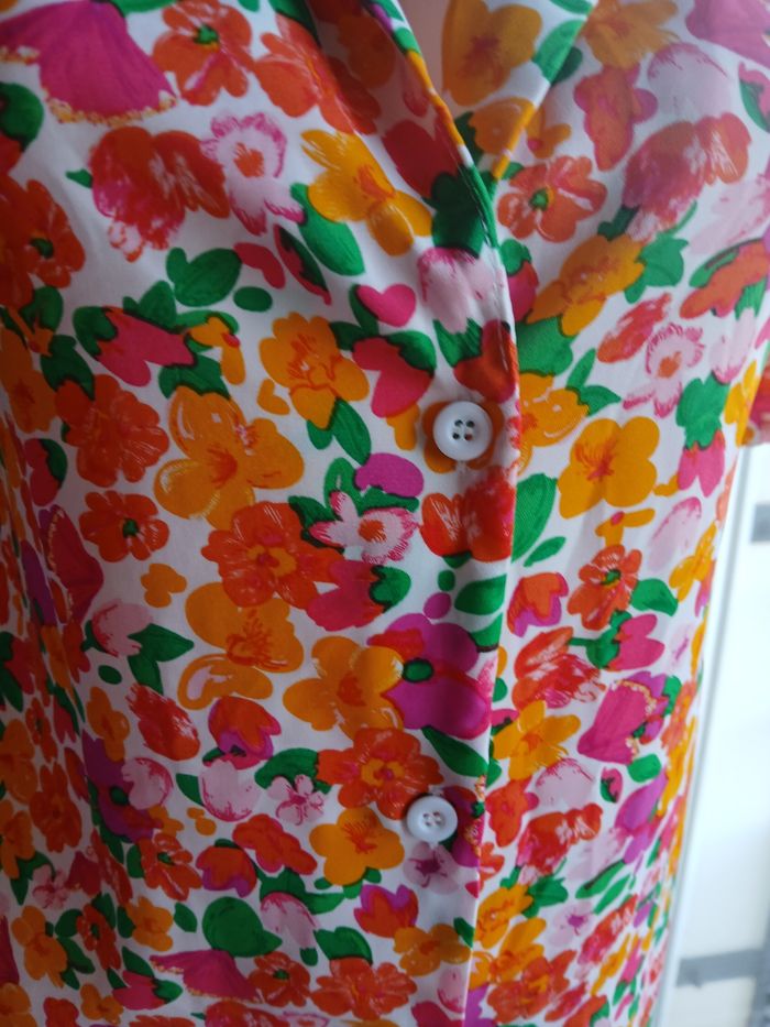 Chemise shein fleuri taille XS - photo numéro 3