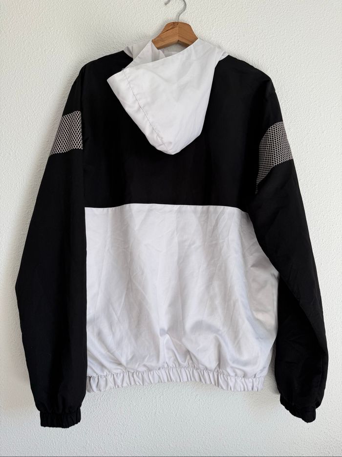 Veste à capuche zippée homme Lacoste Sport - Noire & blanche - Taille XL - photo numéro 2