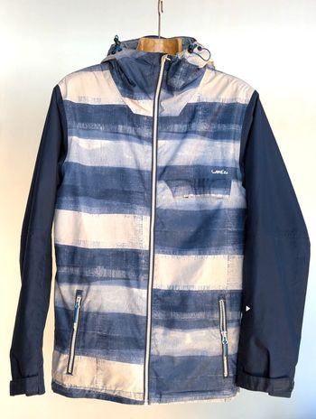 Veste imperméable Wed'ze XS – Bleu et blanc