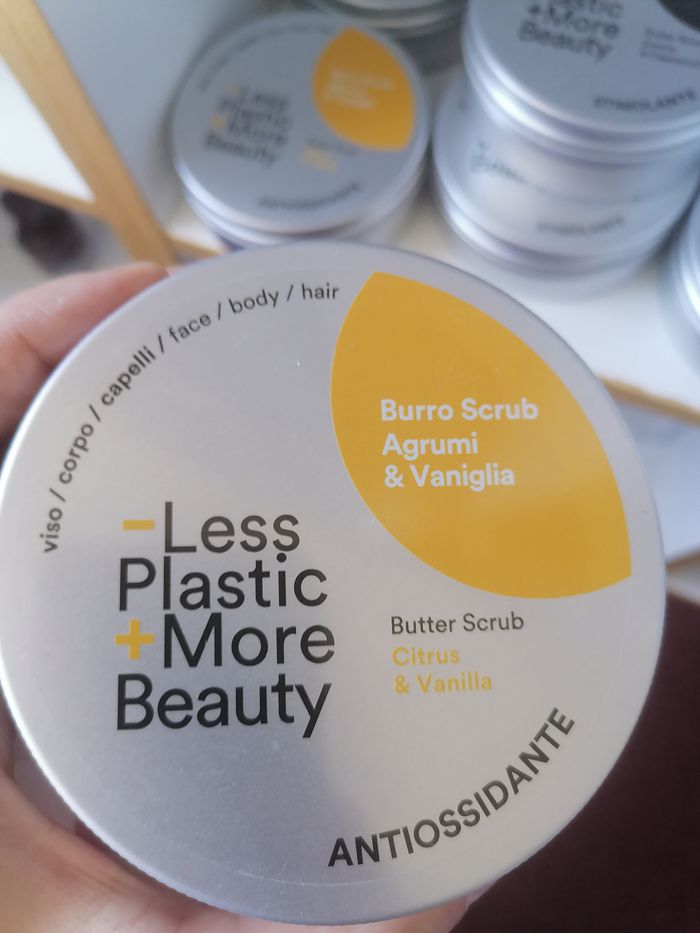 Lot de 3 gommages au sucre de canne biologique ( 3 Parfums) -Label AIAB - Sapone di un Tempo - photo numéro 4