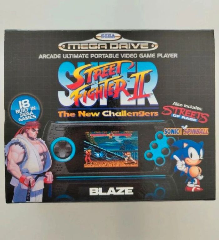 Console portable sega Megadrive street figther II - photo numéro 2