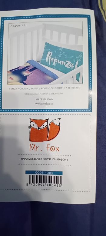 Housse de couette bébé