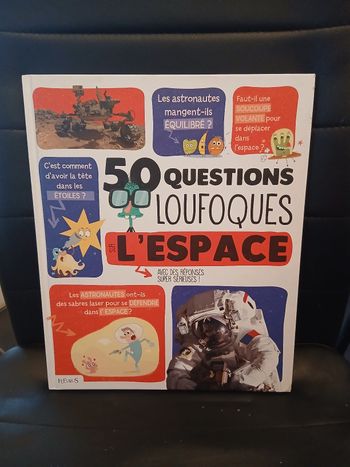 Livre 50 Questions loufoques sur l'espace 