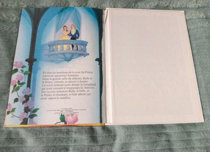 Livre Walt disney la belle et la bete - photo numéro 4