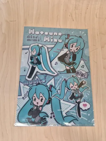 Pochette à coin Hatsune Miku