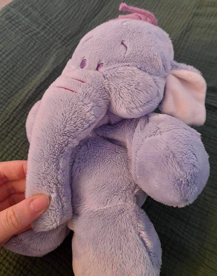 Peluche Ephélant du dessin animé Winnie l’Ourson