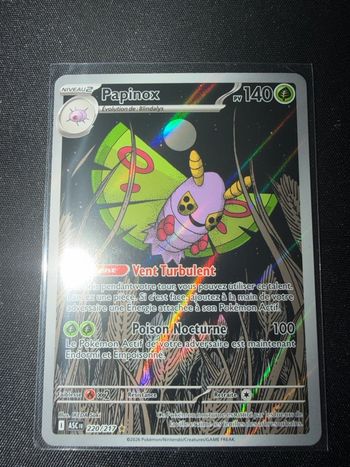 Papinox 220/217 Illustration Rare – Héros Transcendants ASC – Carte Pokémon FR