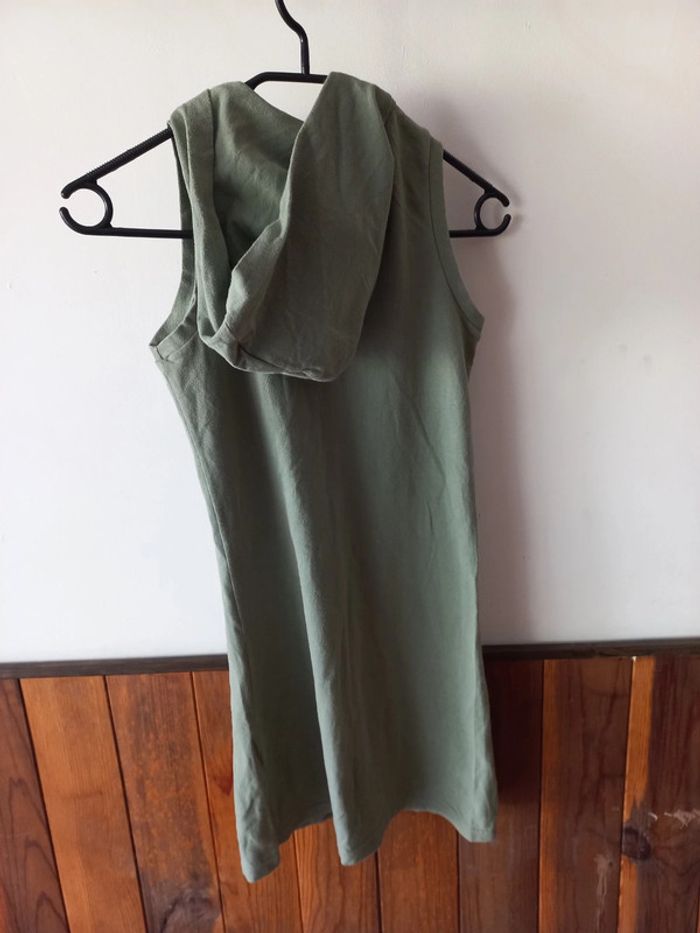 Robe kaki à capuche - photo numéro 2
