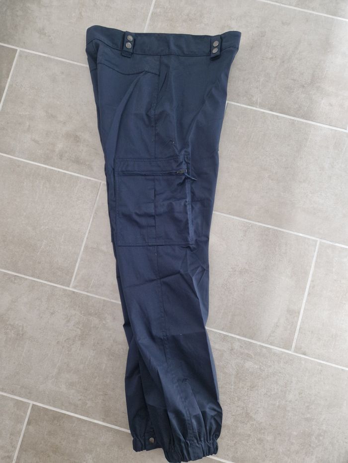 Pantalon treillis bleu taille 44 NEUF - photo numéro 4
