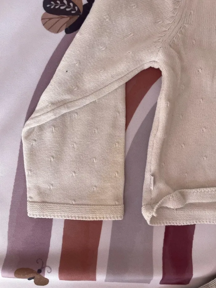 Lot de 2 gilets bébé fille – Obaïbi – Taille 18 mois / 80 cm - photo numéro 7