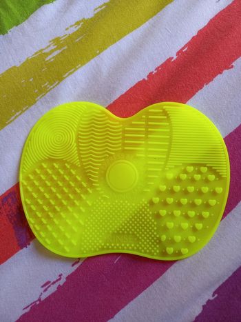 Tapis nettoyant jaune fluo