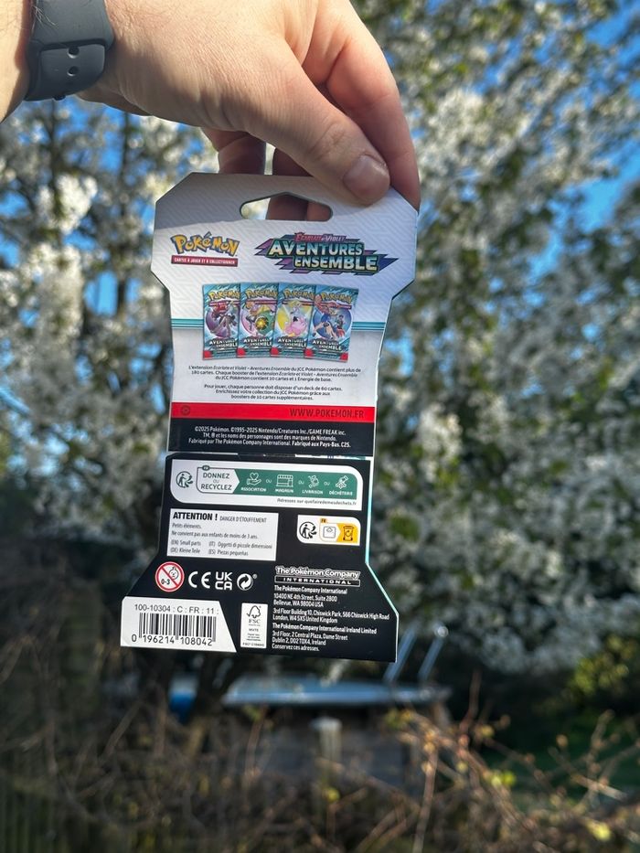Blister Pokémon EV9 - Aventures Ensemble Neufs - photo numéro 4