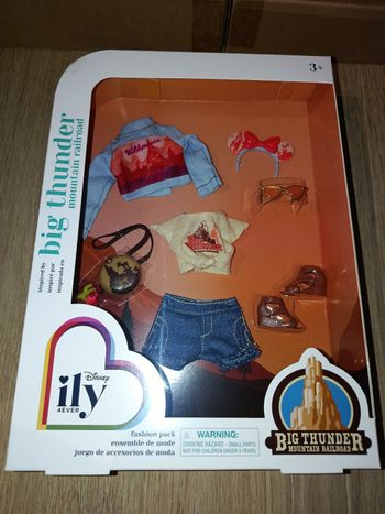 Coffret tenue Disney ily Btm le train de la mine