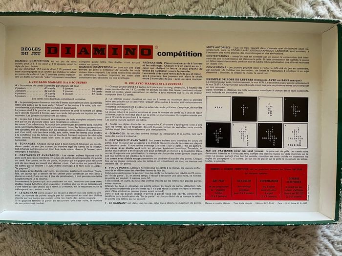 Jeu de société Diamino Compétition enfants,ados, adultes - photo numéro 4