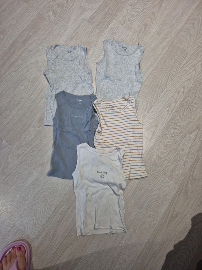 Lot maillots de corps 3 ans
