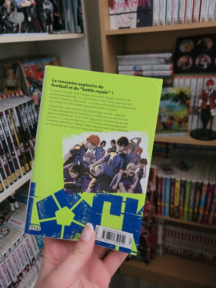 Manga blue lock tome 1 - photo numéro 2