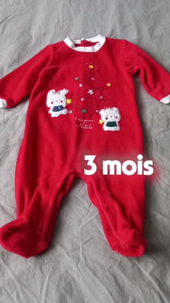 Pyjama velours rouge Idexe Revello