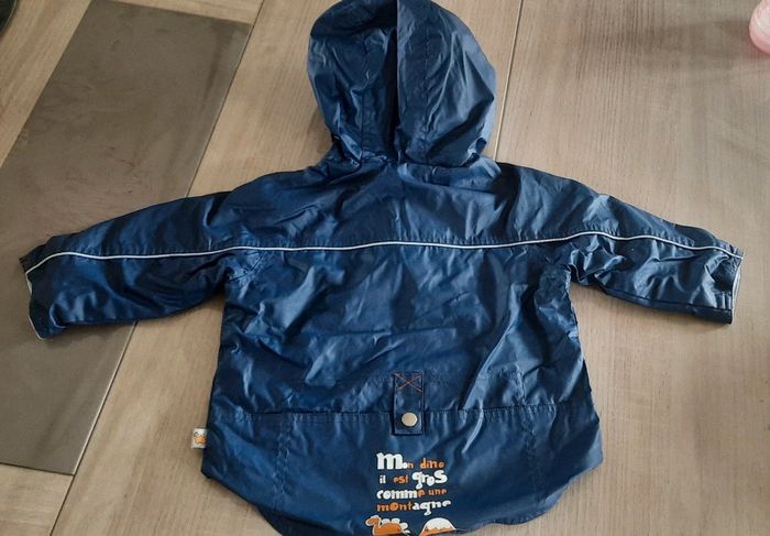 Coupe vent reversible, imperméable garçon 12 mois - photo numéro 5